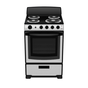 GE 24" Electric Range w/ 2.9 Cu. Ft. Oven Stainless Steel