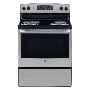 GE 30" Electric Range w/ 5 Cu. Ft. Self-Clean Oven Stainless