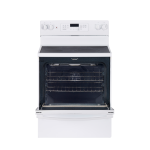 GE 30" Electric Air-Flow Convection Range w/ 5 Cu. Ft. Oven