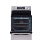 GE 30" Electric Air-Flow Convection Range w/ 5 Cu. Ft. Oven