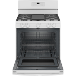 GE 30" Gas Range w/ 5 Cu. Ft. Self-Cleaning Oven