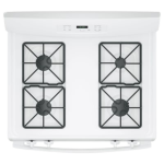 Cuisinière au gaz 30″ GE avec four de 4,8 pi³