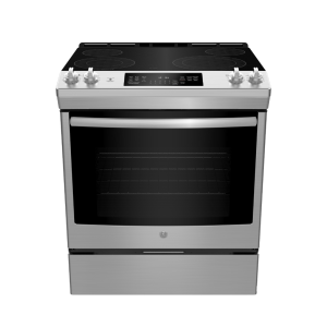 GE 30″ Electric Slide-In Air-Flow Convection Range w/ 5.3 Cu. Ft. Oven Stainless