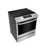 Cuisinière électrique encastrée à convection Air-Flow 30″ GE avec four de 5 pi³ inox