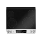 Cuisinière électrique encastrée à convection Air-Flow 30″ GE avec four de 5 pi³