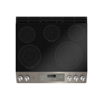 GE 30" Electric Slide-In True European Convection Range w/ 5.3 Cu. Ft. Oven