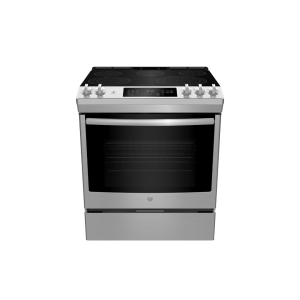 GE 30" Electric Slide-In True European Convection Range w/ 5.3 Cu. Ft. Oven Stainless