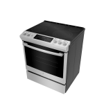 Cuisinière électrique encastrée à convection véritable 30″ GE avec four de 5,3 pi³ inox