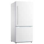 Réfrigérateur congélateur en bas MOFFAT de 19 pi³ blanc