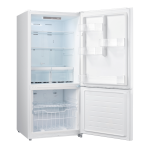 Réfrigérateur congélateur en bas Moffat de 19 pi³