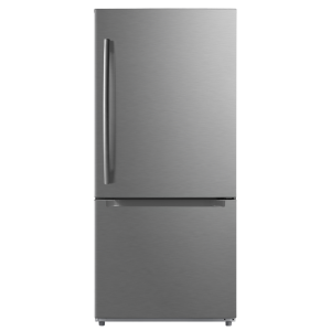 MOFFAT 19 Cu. Ft. Bottom-Mount Refrigerator Stainless Steel