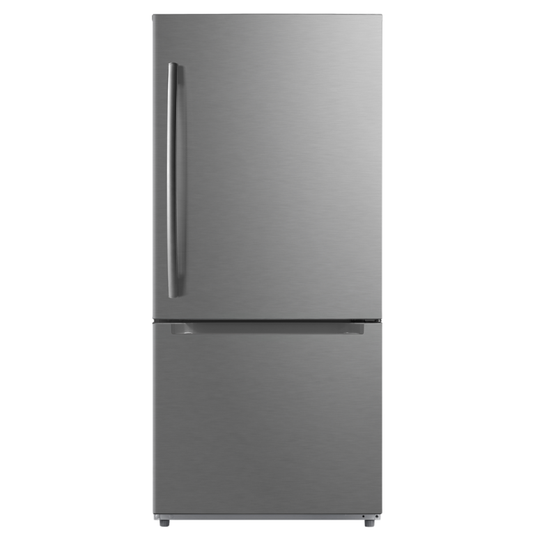 MOFFAT 19 Cu. Ft. Bottom-Mount Refrigerator Stainless Steel