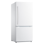 MOFFAT 19 Cu. Ft. Bottom-Mount Refrigerator White