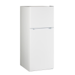 Réfrigérateur à congélateur supérieur 24 po de large 11,55 pi³ MOFFAT blanc