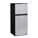 MOFFAT 24″ / 11.55ft³ Top Freezer Refrigerator Stainless Steel