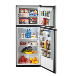Réfrigérateur à congélateur supérieur 24 po de large 11,55 pi³ MOFFAT acier inoxydable