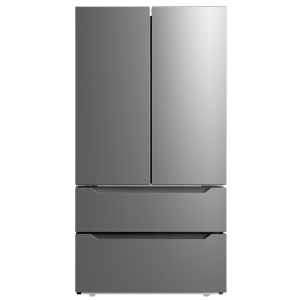 MOFFAT 22ft³ Bottom Mount Refrigerator Stainless