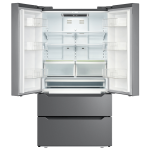 MOFFAT 22ft³ Bottom Mount Refrigerator Stainless