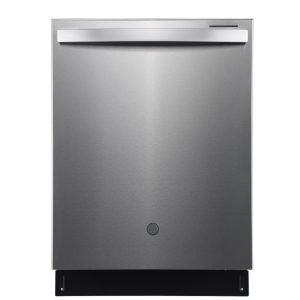 Lave-vaisselle encastré 24″ GE Profile de 45 dB acier inoxydable résistant aux traces de doight