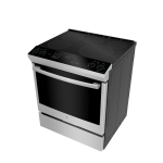 Cuisinière à induction encastrée 30″ GE Profile avec four à convection véritable inox