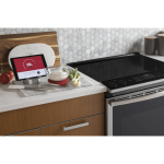 Cuisinière à induction encastrée 30″ GE Profile avec four à convection véritable