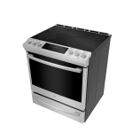 GE Profile 30" Electric Slide-in True European Convection Range Stainless Steel