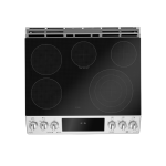 Cuisinière électrique encastrée 30″ GE Profile avec four à convection véritable