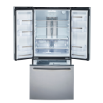 Réfrigérateur à portes françaises de 33po de large et 24,8 pi³ GE PROFILE