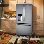 GE Profile 33" 17.5ft³ Counter-depth French Door Refrigerator Stainless Steel