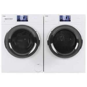 Ensemble laveuse / sécheuse frontal 24″ HAIER