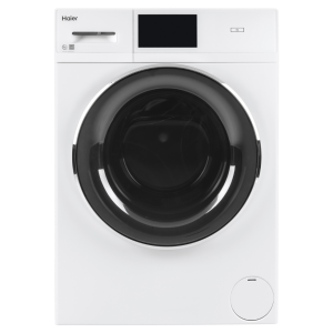 Laveuse frontale 2,8 pi³ avec vapeur HAIER blanche