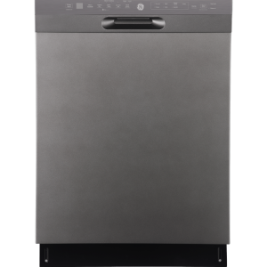 GE 24" 48 dB Built-In Dishwasher with Tall Tub and 3rd Rack Slate Finish