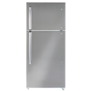 MOFFAT 18 ft³ Top-Freezer Refrigerator Stainless Steel