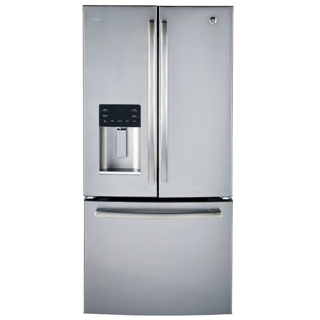 GE PROFILE 17.5 ft³ Counter-Depth French-Door Refrigerator Stainless Steel