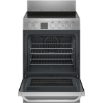 HAIER 24" Electric Slide-In Range w/ 2.9 Cu. Ft. Convection Oven
