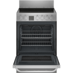 Cuisinière électrique encastrée 24″ HAIER avec four à convection de 2,9 pi³