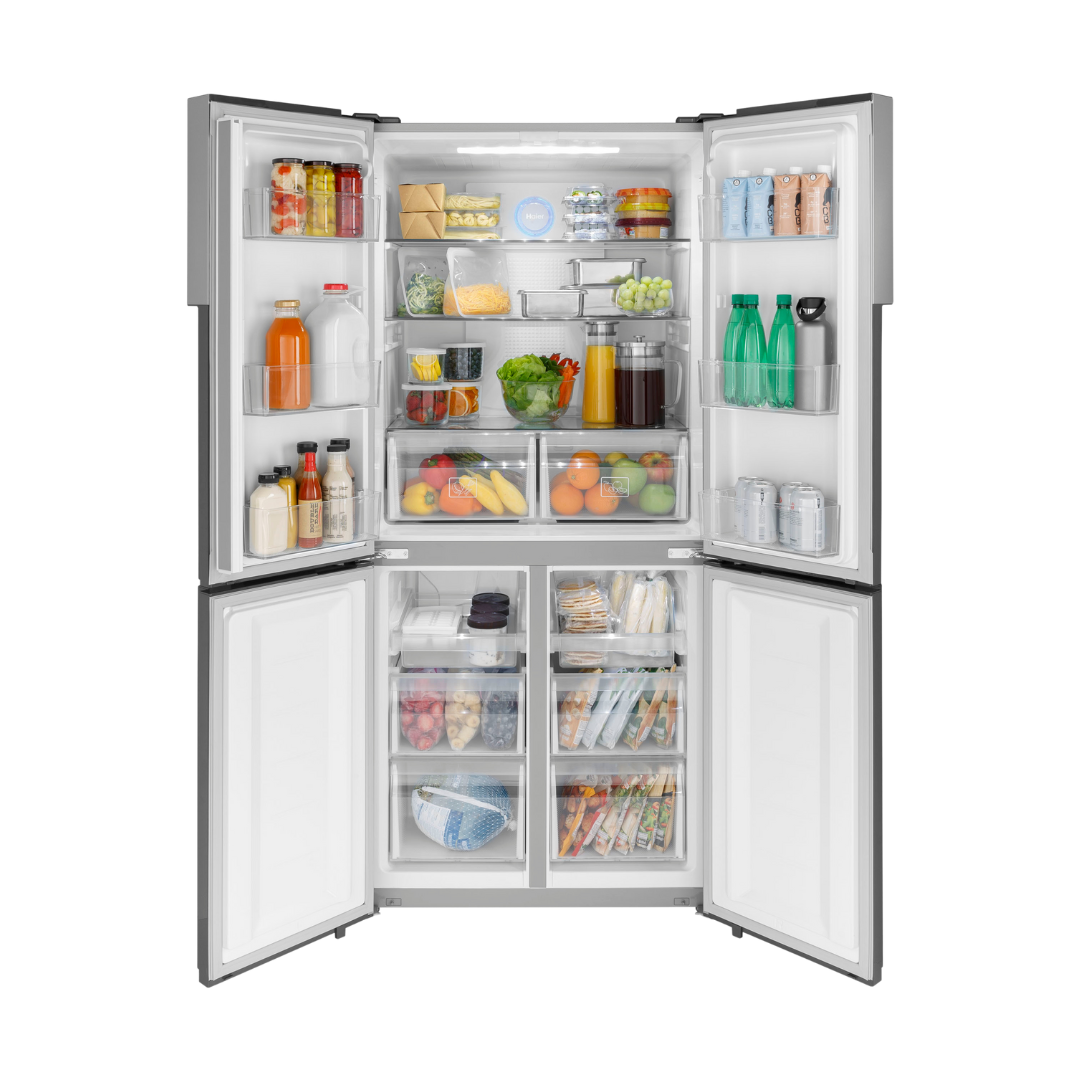 Haier Réfrigérateur à quatre portes de 33 pouces, 16,4 pi3