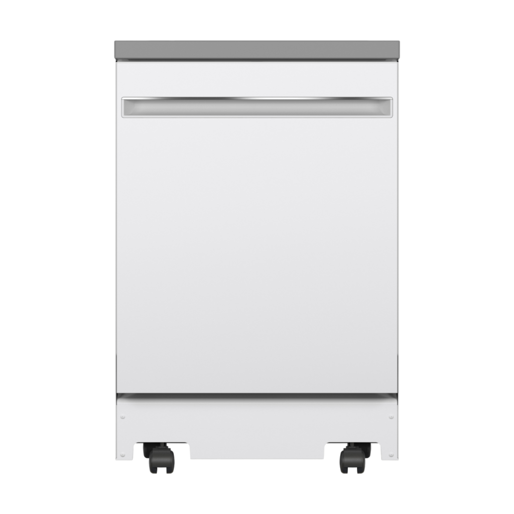 GE 24" Portable Dishwasher White