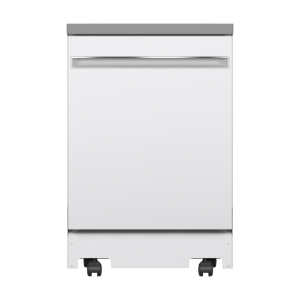 GE 24" Portable Dishwasher White