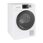 GE 24" / 4,1ft³ Front Load Ventless Dryer White