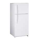Réfrigérateur MOFFAT de 18 pi³ à congélateur supérieur blanc