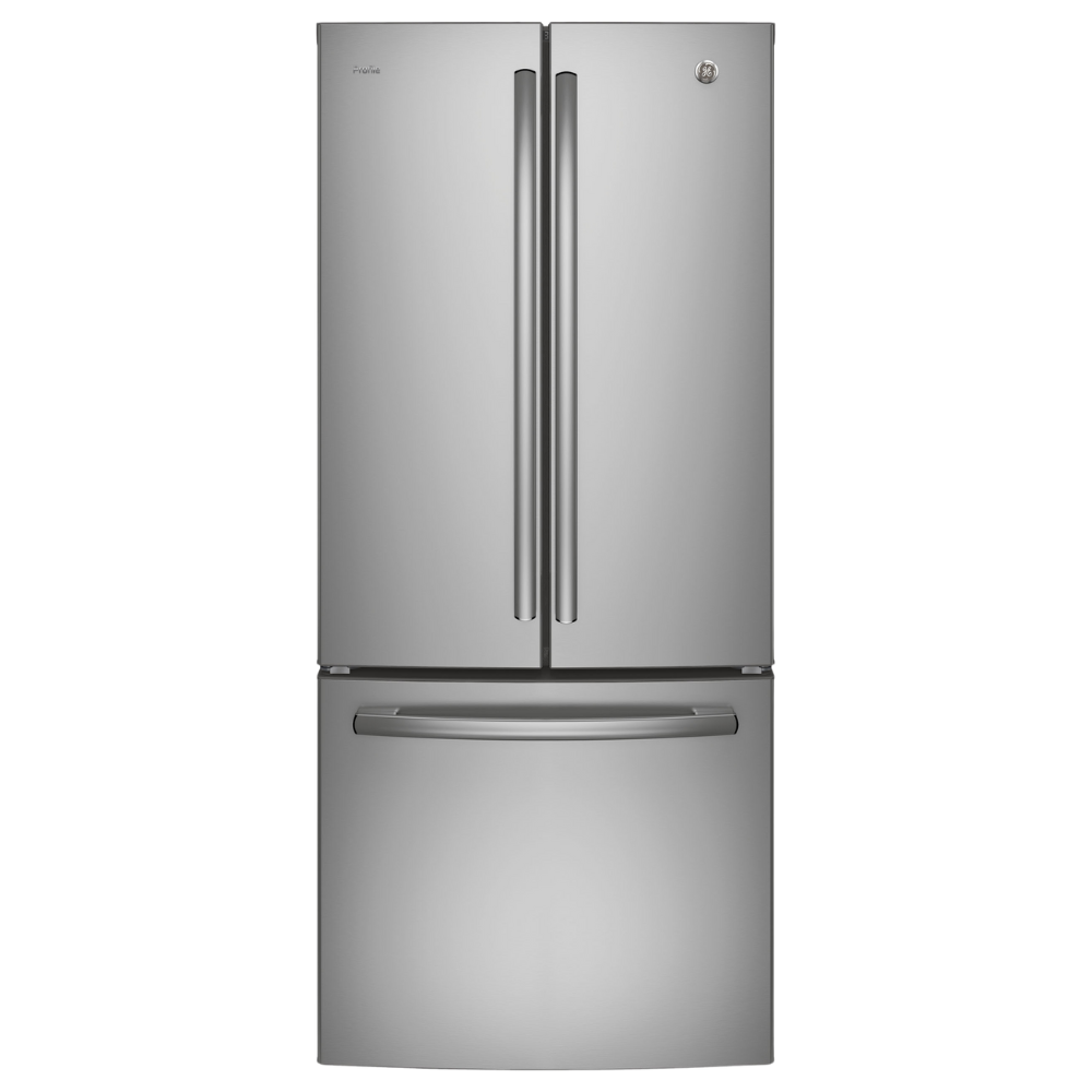Réfrigérateur GE Profile de 20,8 pi³ à congélateur inférieur acier inoxydable résistant aux empreintes digitales