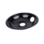 FRIGIDAIRE Drip Bowl 8'' black porcelain