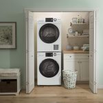 GE 24″ Front Load Washer & Ventless Dryer Set