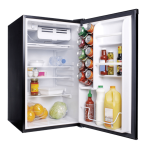 Réfrigérateur compact 4,5 pi³ HAIER noir