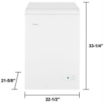 Congélateur coffre 3,6pi³ HOTPOINT (déballé)