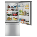 GE 20.9 ft³ Bottom-Freezer Refrigerator