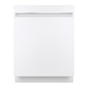 Lave-vaisselle encastré 24" GE de 51 dB blanc