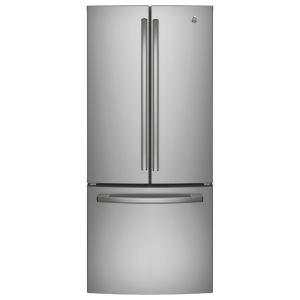 GE 20.8 ft³ French-Door Refrigerator Stainless Steel