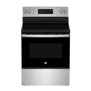 GE 30" Electric Range w/ 5 ft³ Self-Cleaning Oven Stainless Steel
